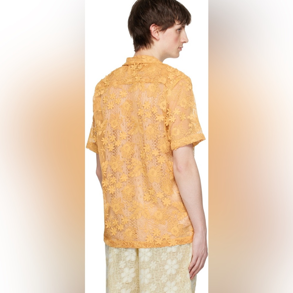 CMMN SWDN Ochre Duane Shirt - Picture 8 of 8